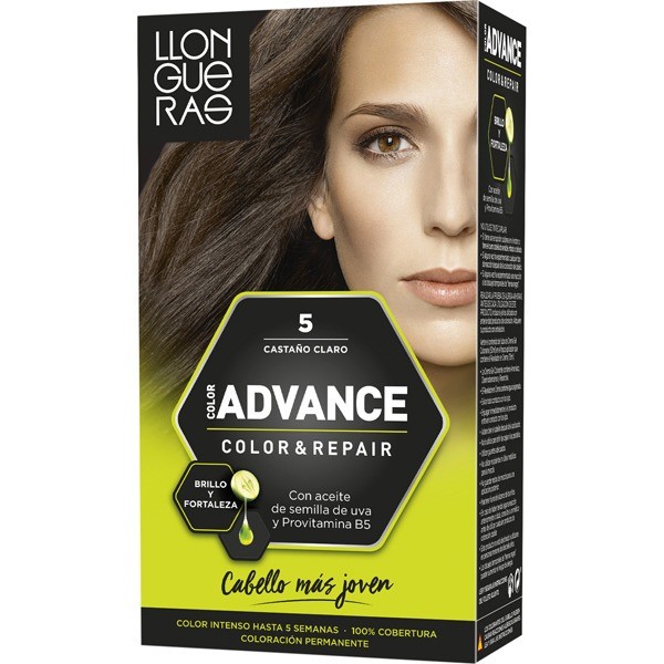 Llongueras Advance Tinte Color 5 Castaño Claro